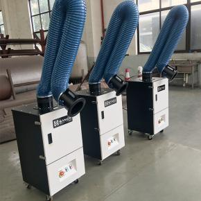 Mobile welding fume dust collector system with CE