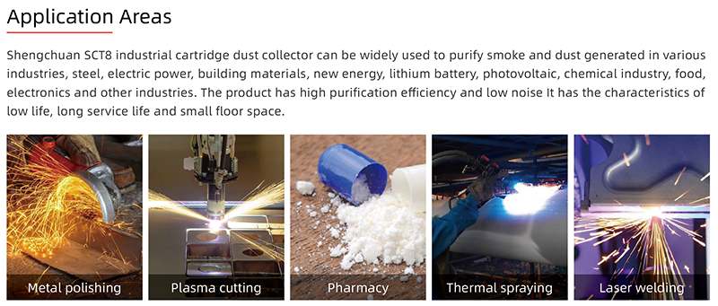 Industrial Dust Collector Fume Extractor